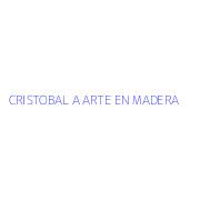 CRISTOBAL A ARTE EN MADERA