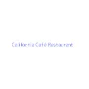 California Café Restaurant