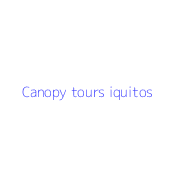 Canopy tours iquitos