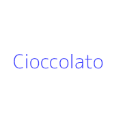 Cioccolato