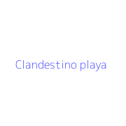 Clandestino playa