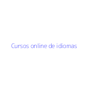 Cursos online de idiomas
