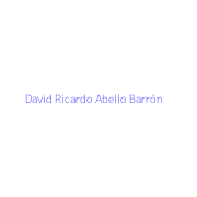 David Ricardo Abello Barrón