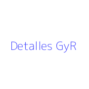 Detalles GyR