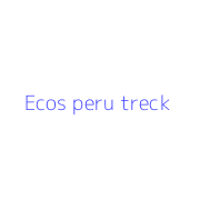 Ecos peru treck
