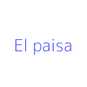 El paisa
