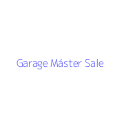 Garage Máster Sale