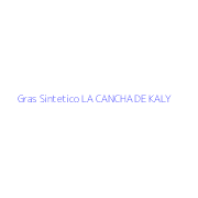 Gras Sintetico LA CANCHA DE KALY
