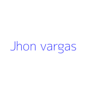 Jhon vargas