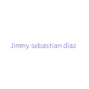 Jimmy sebastian diaz