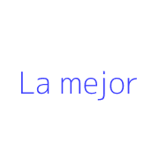 La mejor