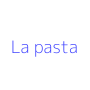 La pasta