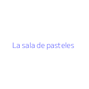 La sala de pasteles