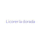 Licorería dorada