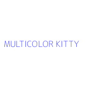 MULTICOLOR KITTY