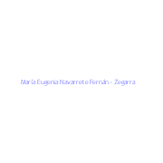 María Eugenia Navarrete Fernán - Zegarra