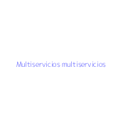 Multiservicios multiservicios