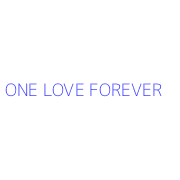 ONE LOVE FOREVER