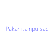 Pakaritampu sac