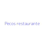 Pecos restaurante