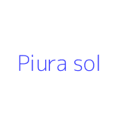Piura sol