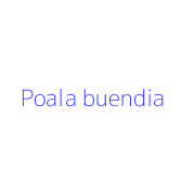 Poala buendia