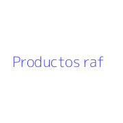 Productos raf