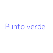 Punto verde