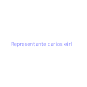Representante carios eirl