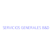SERVICIOS GENERALES B&D