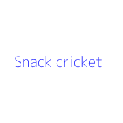 Snack cricket