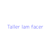 Taller Iam facer