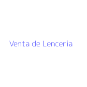 Venta de Lenceria