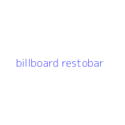 billboard restobar