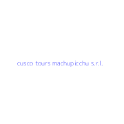 cusco tours machupicchu s.r.l.