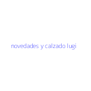 novedades y calzado lugi