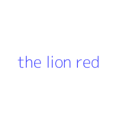the lion red