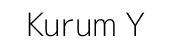 Kurum Y