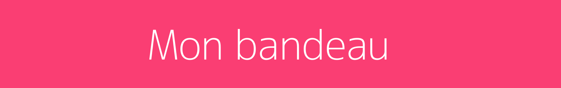 bandeau