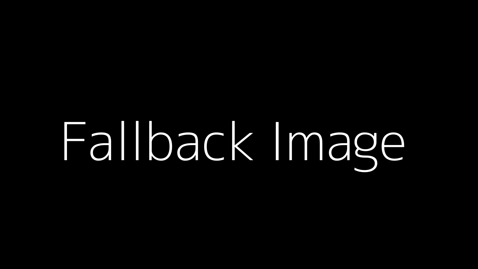 Fallback Background