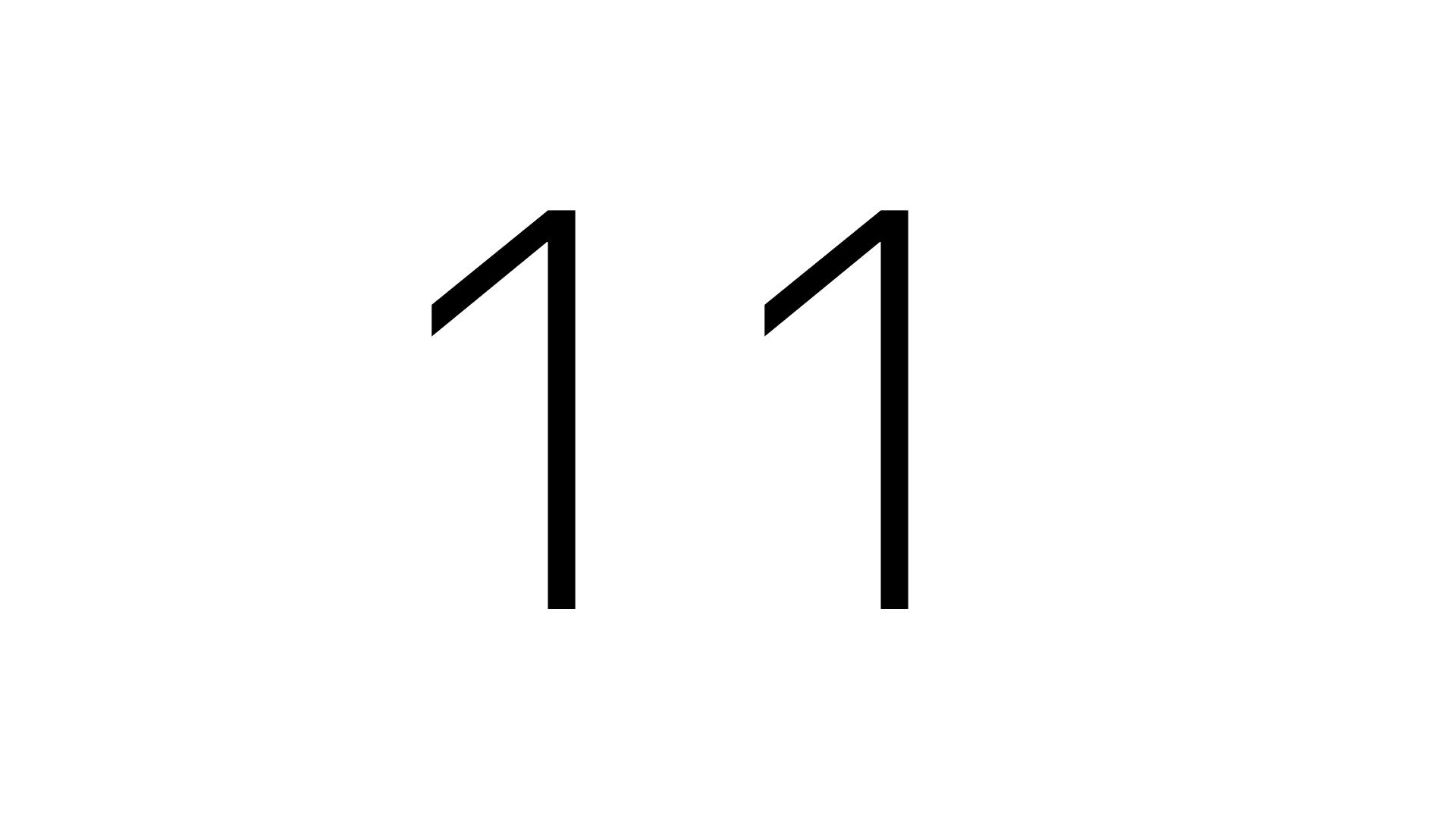 11