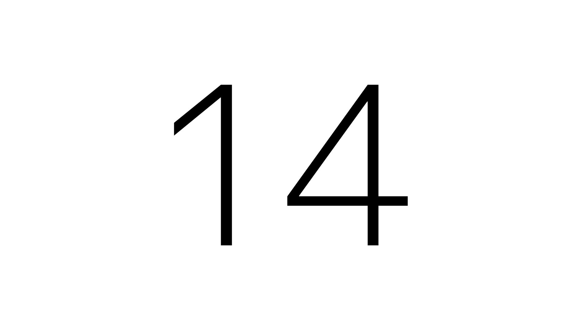 14