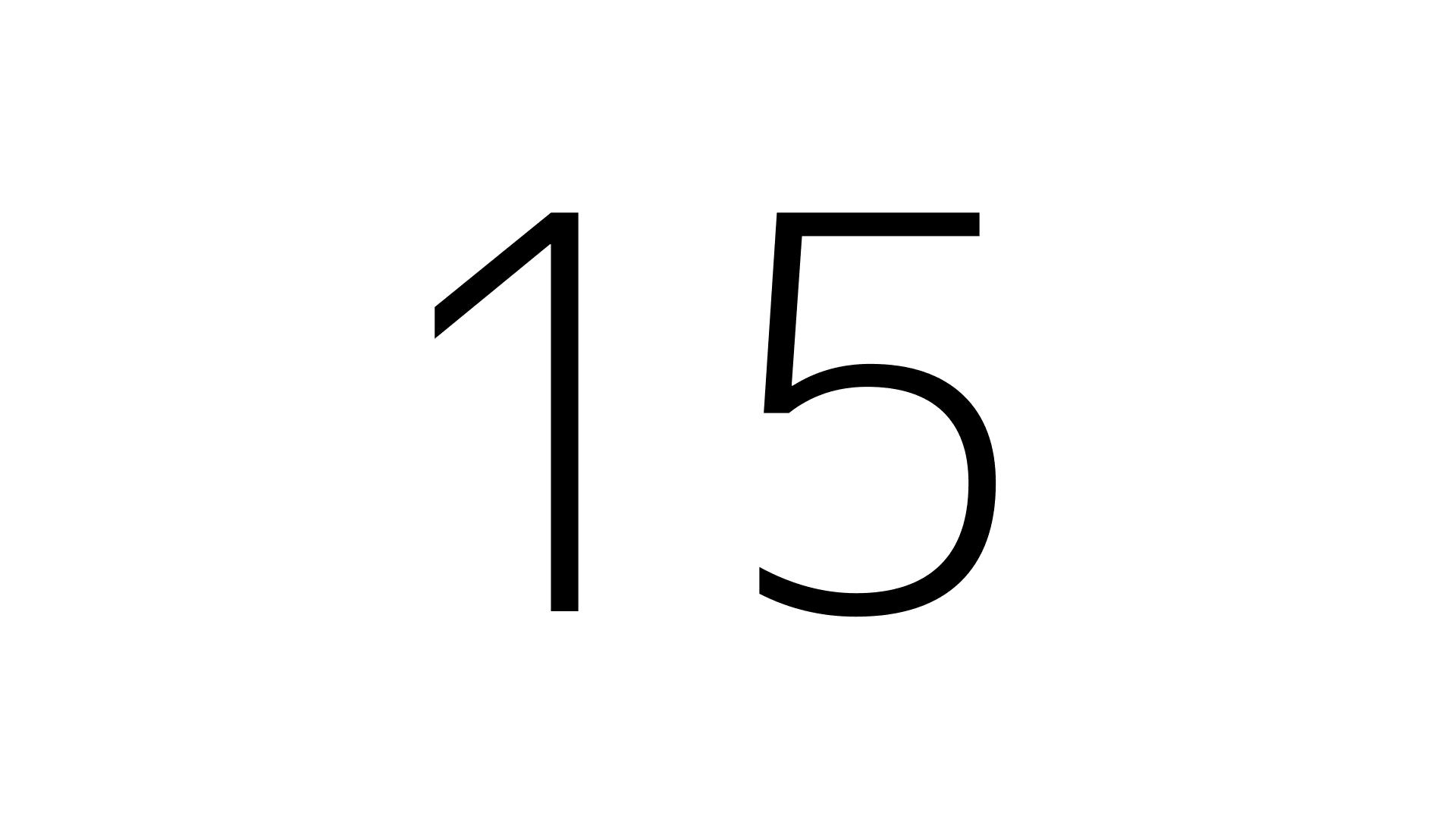 15