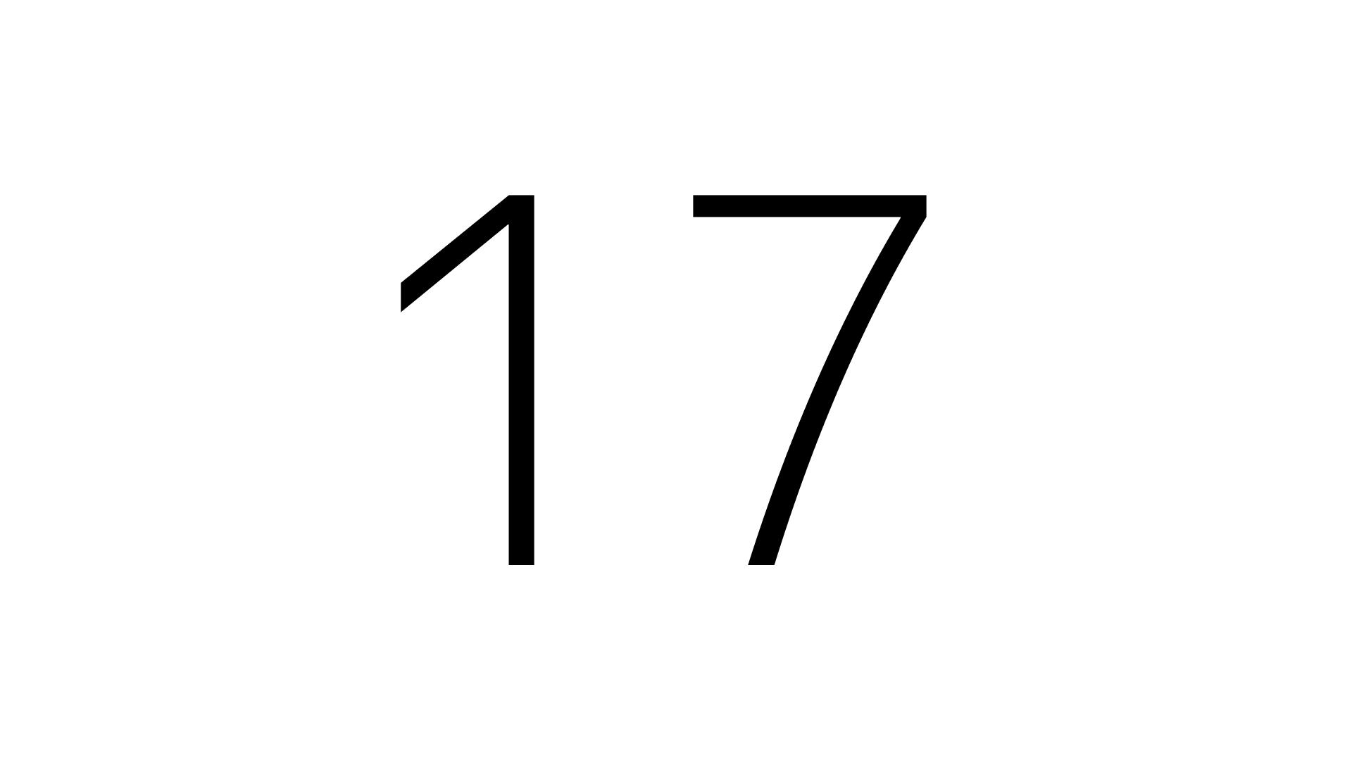 17