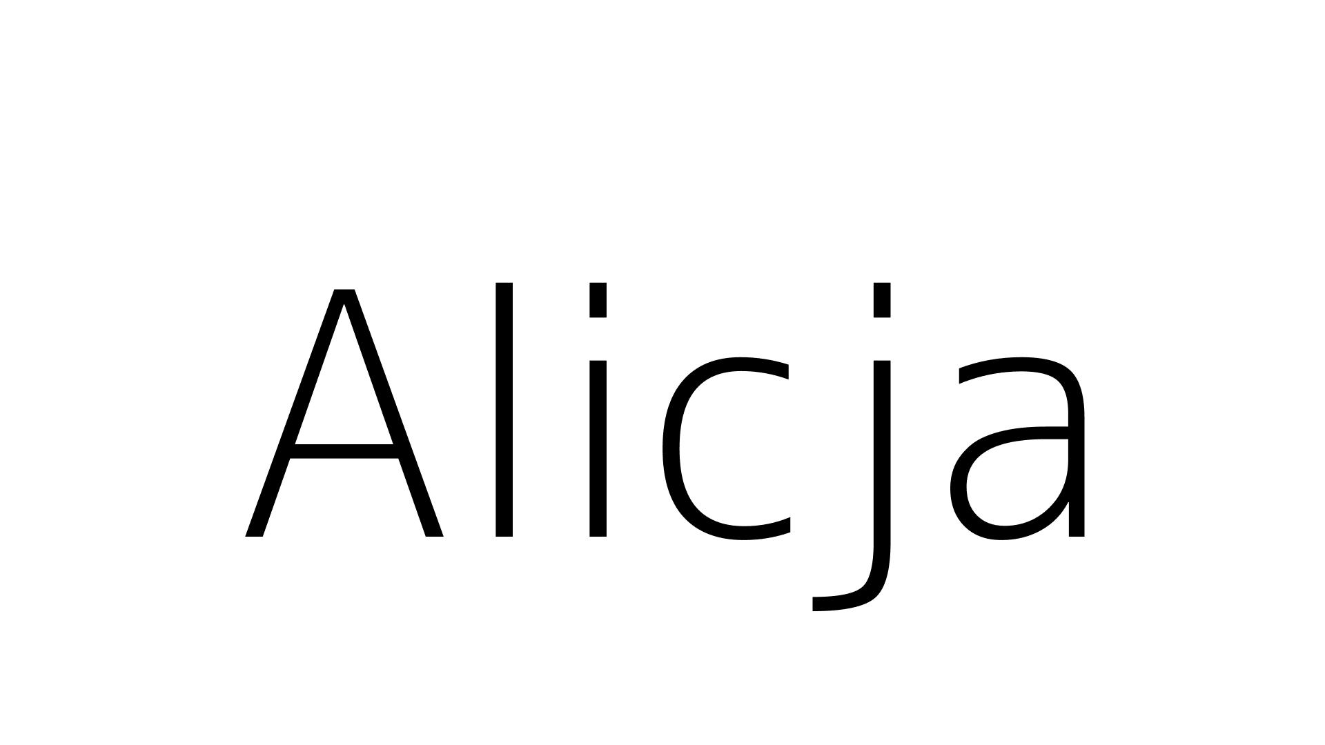 Alicja