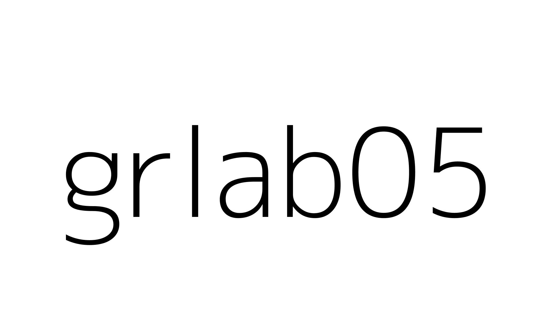 grlab05