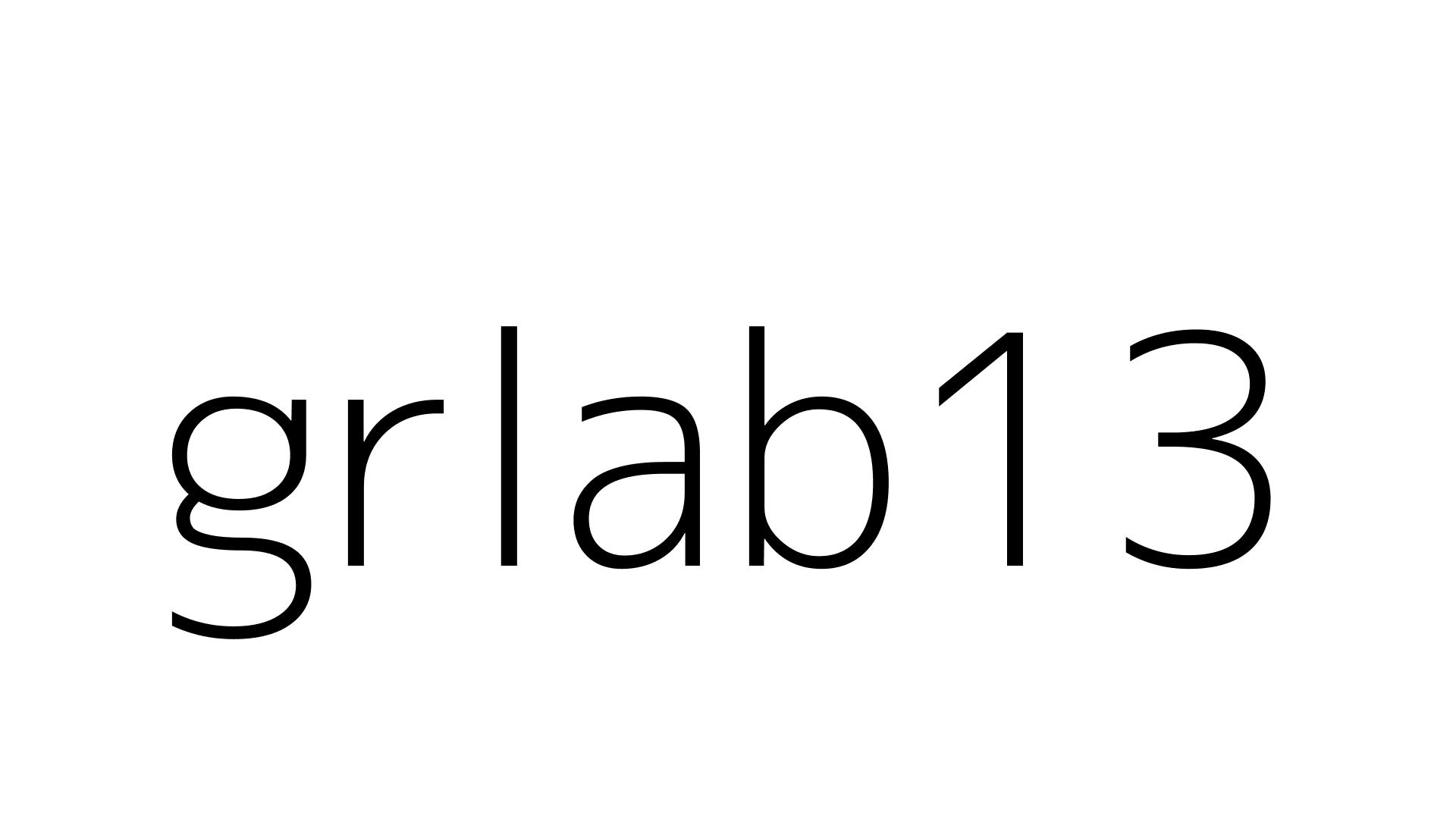 grlab13