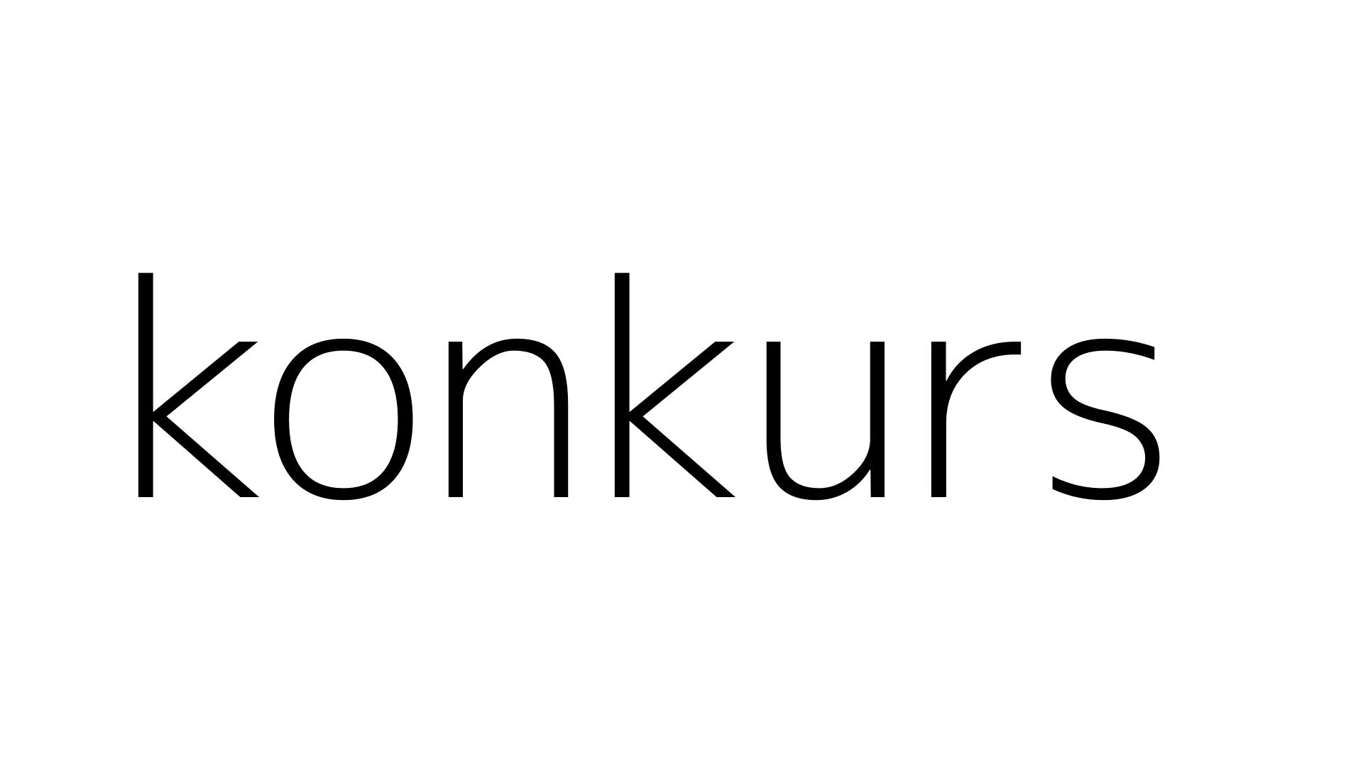 konkurs