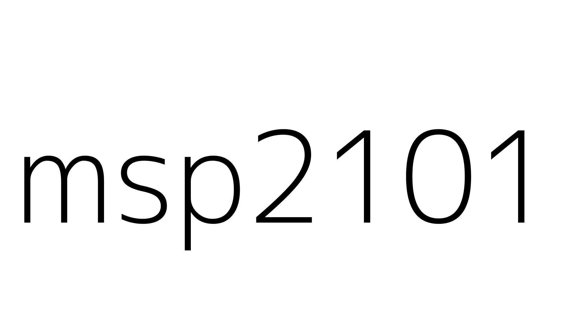 msp2101