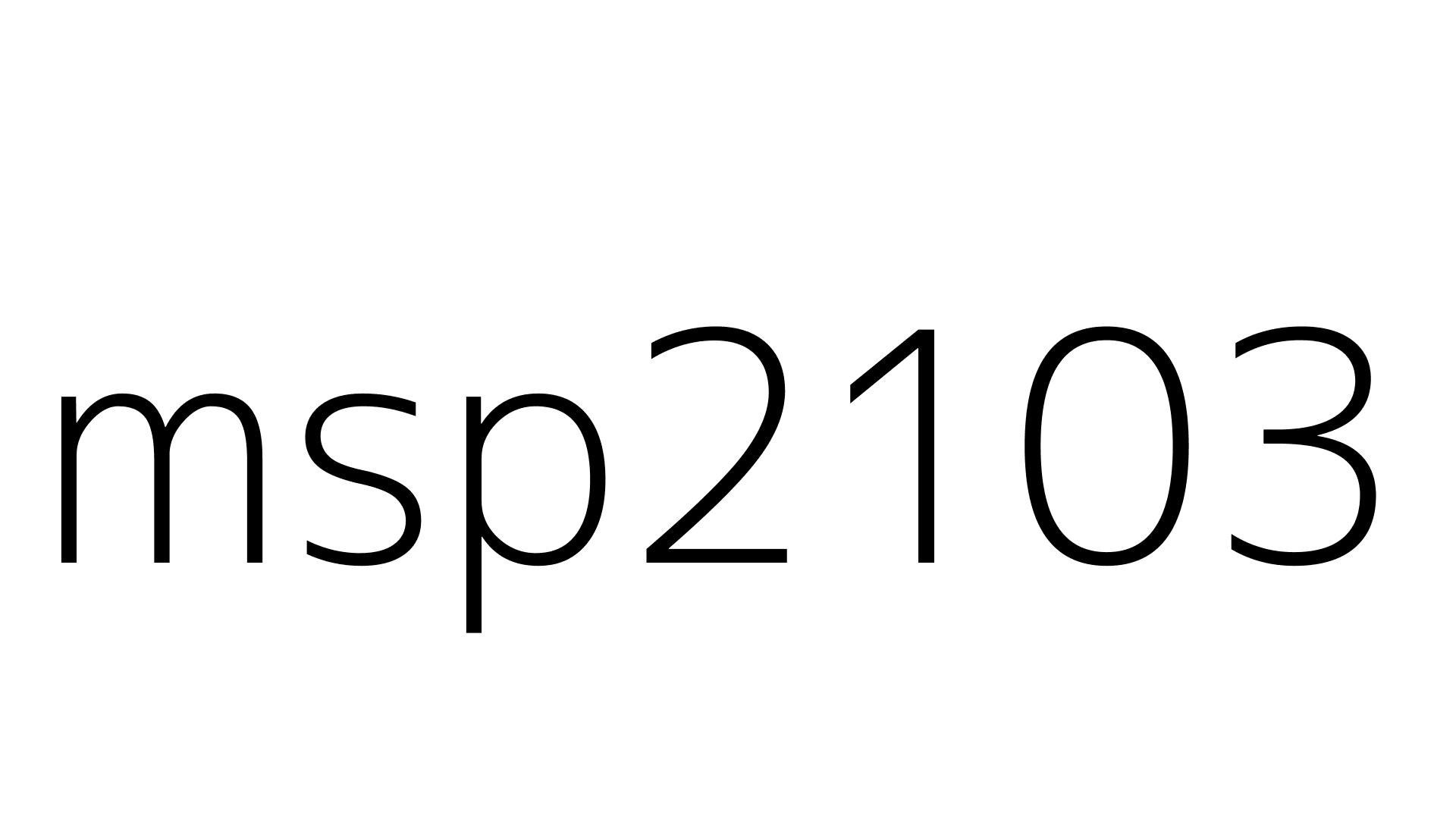 msp2103